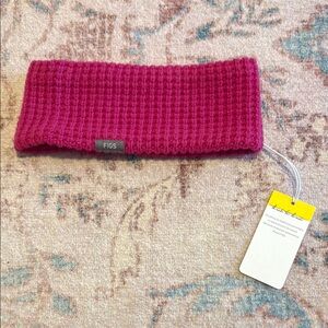 FIGS HEADBAND IN SHOCKING PINK